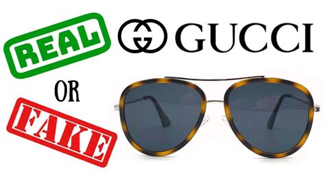 how to spot gucci fake sunglasses|real authentic gucci sunglasses.